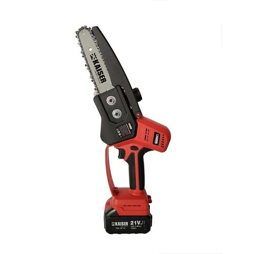 Kaiser Κλαδευτικό Αλυσοπρίονο Μπαταρίας 2x4Ah 21V 1.3kg με Λάμα 15cm