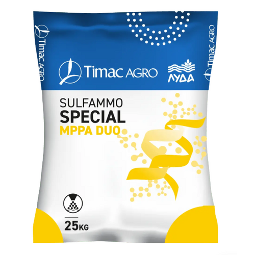 Timac Agro Sulfammo Special 26-0-0 +27SO3 +TE 25kg Κοκκώδες Λίπασμα