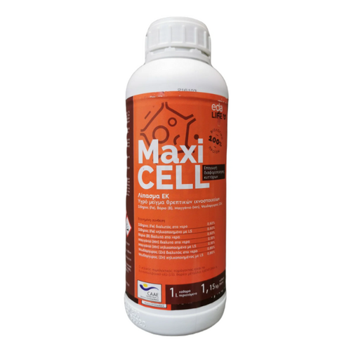 Biogenus Maxi Cell 1lt Υγρό Λίπασμα Ιχνοστοιχείων