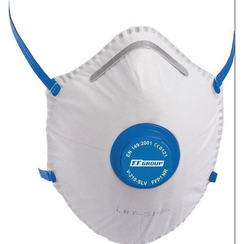 FF Group V-210 SLV 36456 FFP1 Κυπελλοειδής Μάσκα Σωματιδίων με Βαλβίδα
