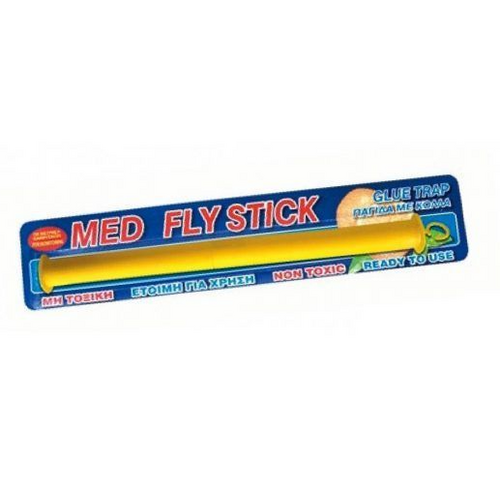 STAC Med Fly Stick Κίτρινη Κολλητική Παγίδα για τη Μύγα της Μεσογείου