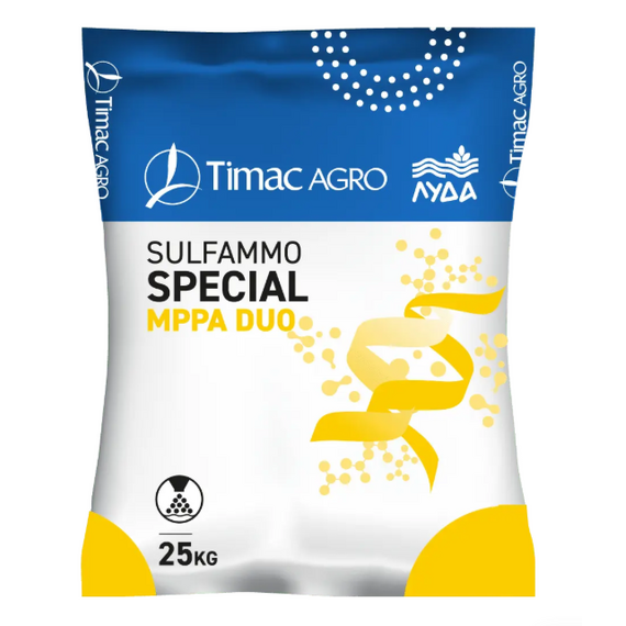 Timac Agro Sulfammo Special 26-0-0 +27SO3 +TE 25kg Κοκκώδες Λίπασμα