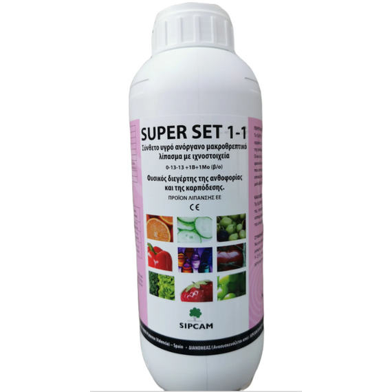 Sipcam Super Set 0-13-13 +1B +1Mo 1lt Υγρό Λίπασμα