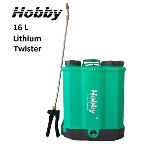 Hobby New Energy Lithium Twister 16lt 12V Ψεκαστήρας Πλάτης Μπαταρίας